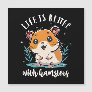 A Vida é Melhor Com Hamsters