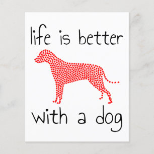A Vida É Melhor Com Um Cachorro - Amantes De Cacho