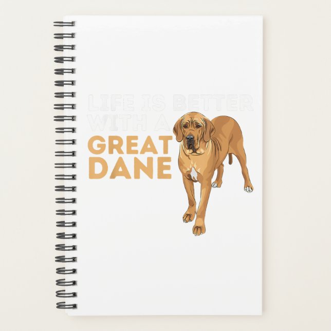 A Vida É Melhor Com Um Grande Planejador De Dane (Frente)