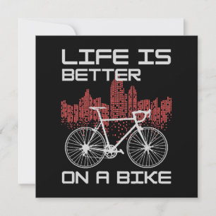 A vida é melhor de bicicleta