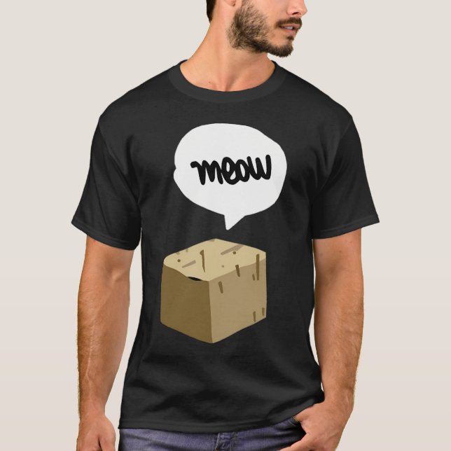 A Vida É O Gato Estranho Da Camisa Do Warren Schrd (Frente)