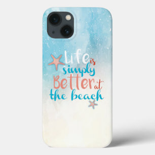 A Vida É Simplesmente Melhor Na Cota Da Praia.