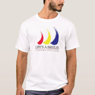 A vida é um Breeze®_Paint-The-Wind_St. T-shirt d