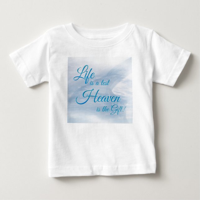 A Vida É Um Céu De Teste É A T-shirt Do Toddler. (Frente)