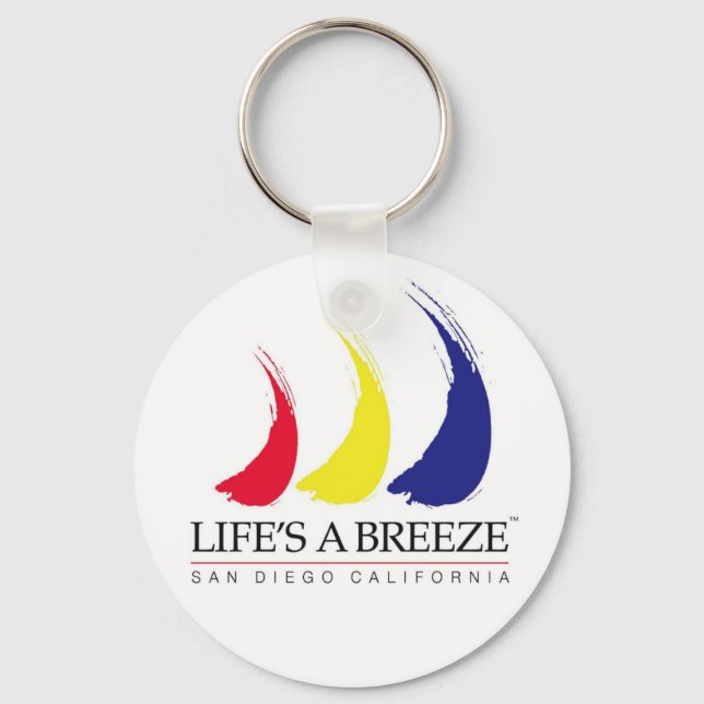 A vida é um chaveiro Breeze™_Paint-The-Wind_San Di (Frente)