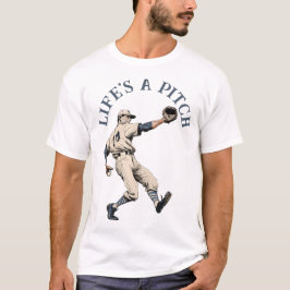A vida é um passo - Camisa T-Baseball Unisex
