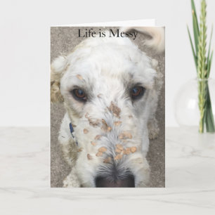 A vida é uma bagunça/Cockleburs num cartão de r