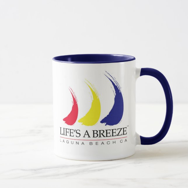 A vida é uma caneca da praia de (Direita)