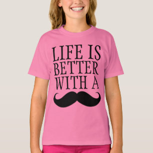 A vida engraçada é melhor com uma camisa das