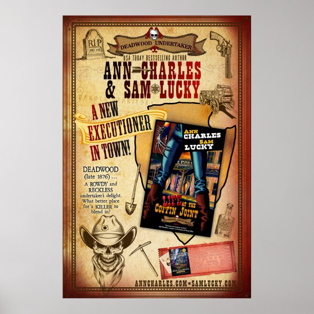 A vida na Poster da junta Coffin (Frente)