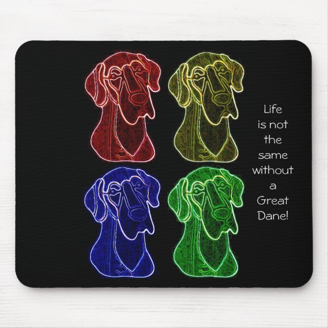 A "vida não é o mesmo" Mousepad (Frente)