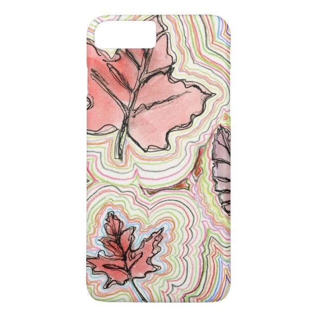 A vida se transforma em design de uma capas de iph (Verso)