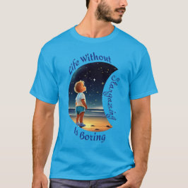 "A vida sem estribo é chata" t-shirt