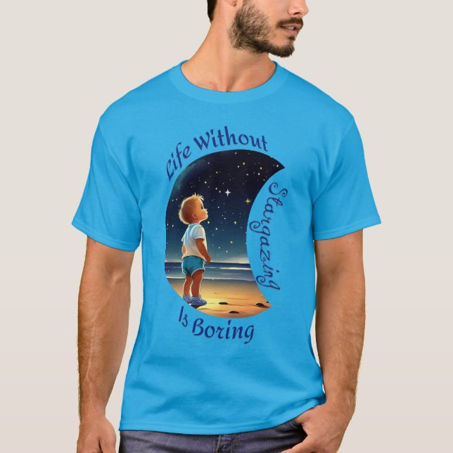 "A vida sem estribo é chata" t-shirt (Frente)