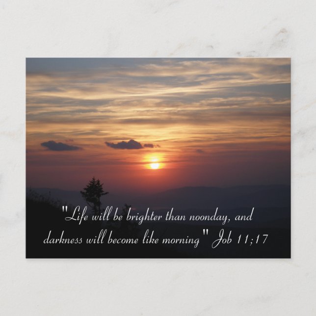 "A vida será..." - Cartão postal (Frente)