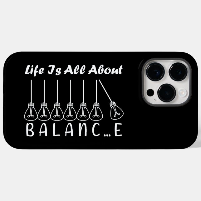 A vida tem tudo a ver com equilíbrio motivacional (Verso (horizontal))