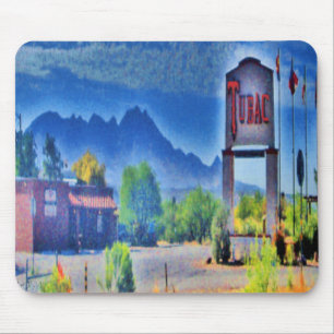 A vila, Tubac, mousepad da arizona