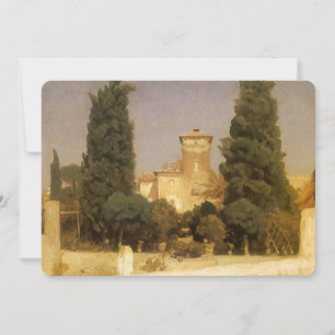 A Villa Malta, Roma por Lord Frederic Leighton
