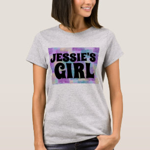 A VINTAGEM DE GAROTA DE JESSE SENHORAS T-SHIRTS
