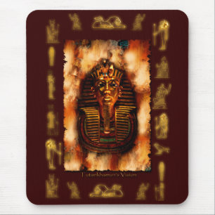 A VISÃO Mousepad de TUTANKHAMUN