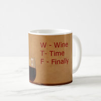 A WTF criou em uma caneca de café.