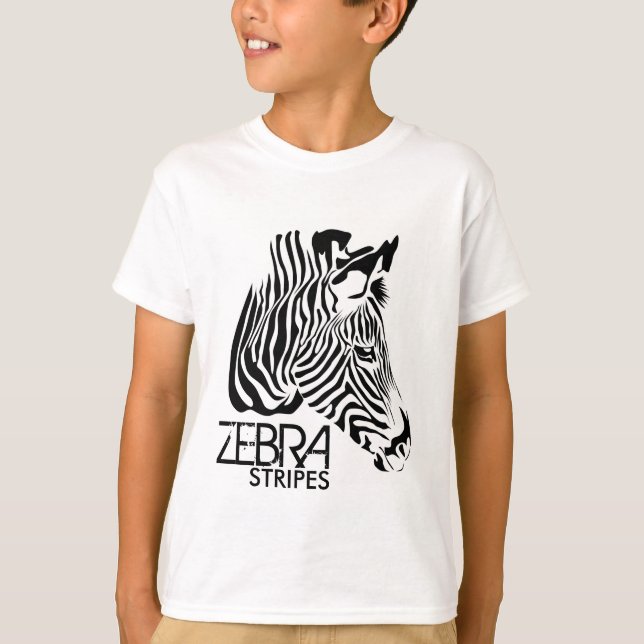 A zebra caçoa a camisa (Frente)