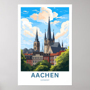 Aachen Germany Viagem Impressão