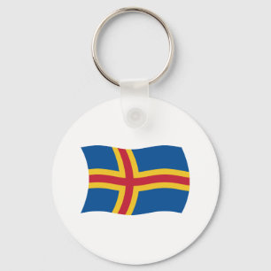 Aaland Flag Chaveiro