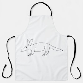 Aardvark Apron mal desenhado