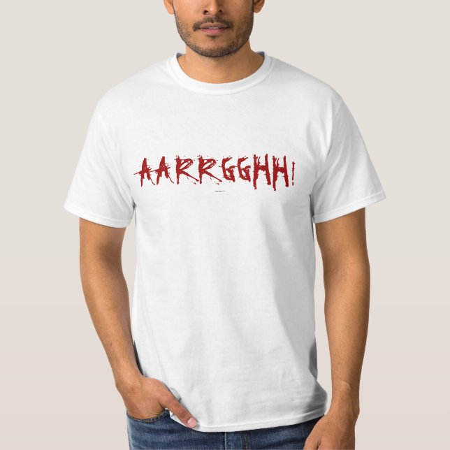 AARRGGHH! t-shirt (Frente)