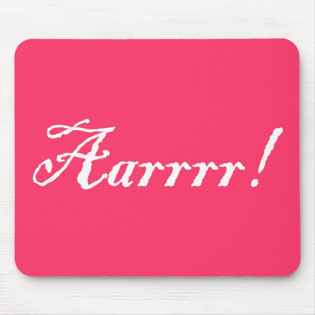 Aarrrr! , Mousepad (Frente)