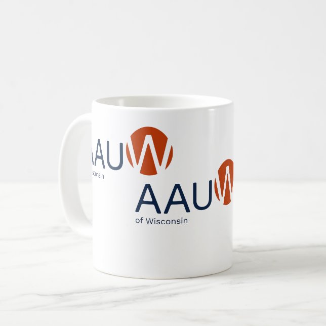 AAUW caneca (Frente Esquerda)