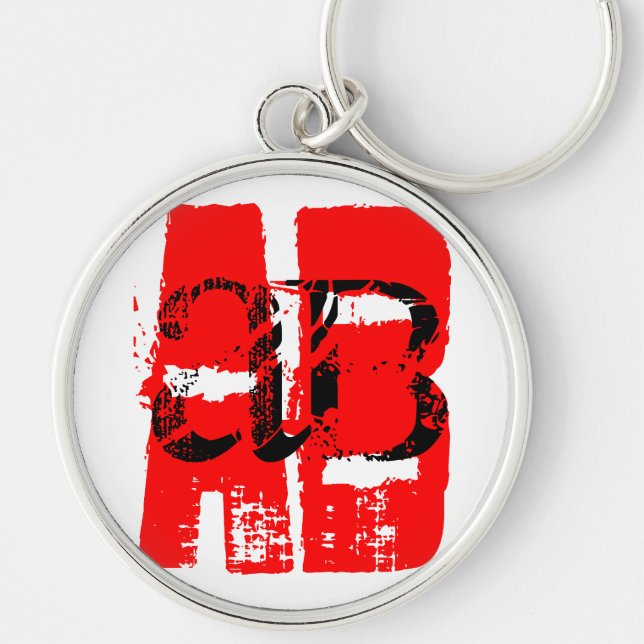 AB- Chaveiro redondo tipo sanguíneo (Frente)