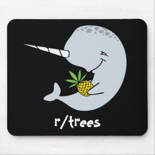 Abacaxi Mousepad de Narwhal