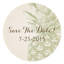 Abacaxi Salve O Adesivo De Data