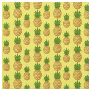 Abacaxi tropical com Tecido personalizado