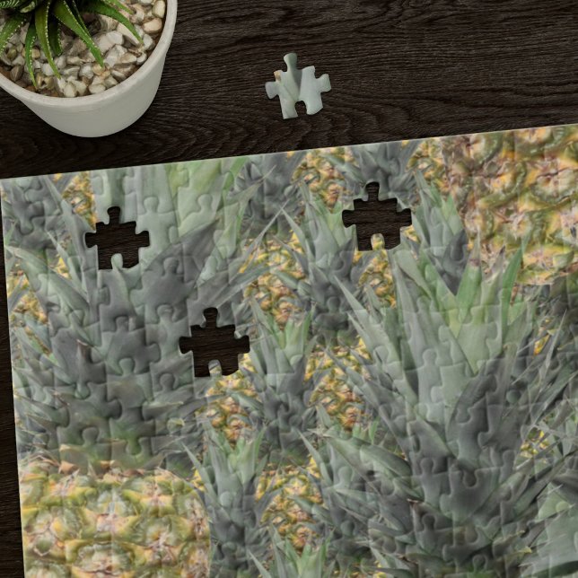 Abacaxi tropical Difícil Quebra-cabeça de Jigsaw (If you love pineapples and difficult puzzles, this is this puzzle just for you)