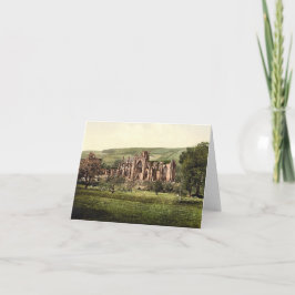 Abadia da melrose, cartão de nota de Scotland