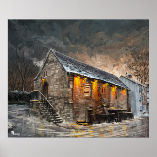 Abadia, Darley Abbey, Derby - poster