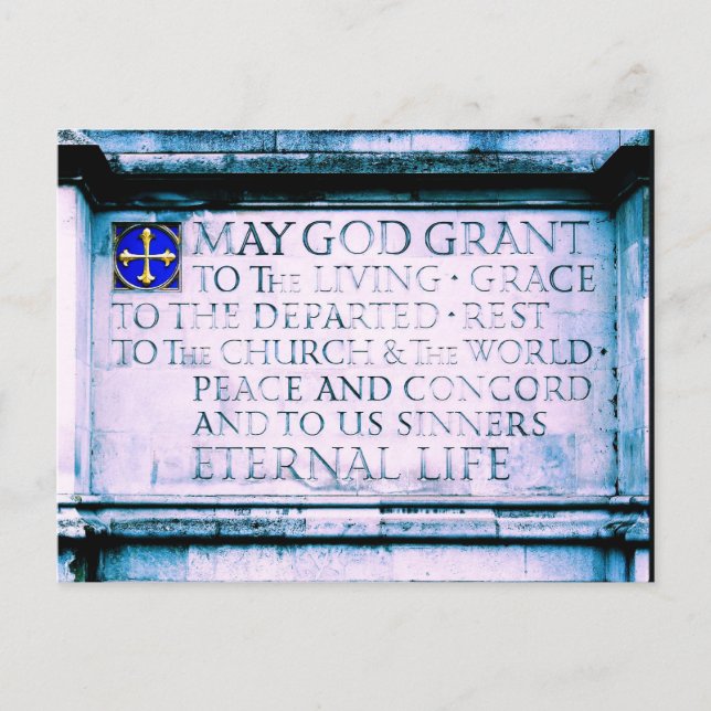 Abadia de Westminster - Londres - Cartão postal (Frente)