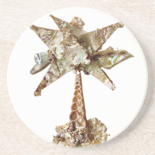 Abalone Palm Porta copos