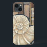 Abalone Shell<br><div class="desc">Charikilia Zarris é uma artista talentosa conhecida por sua trabalho de arte oceânica. As imagens dela são pacíficas e calmas,  relaxando-vos com cada fotografia. Pegue esta trabalho de arte náutica com uma casca de Abalone sendo o centro de tudo,  junto com azulejos e um belo esquema de cores.</div>