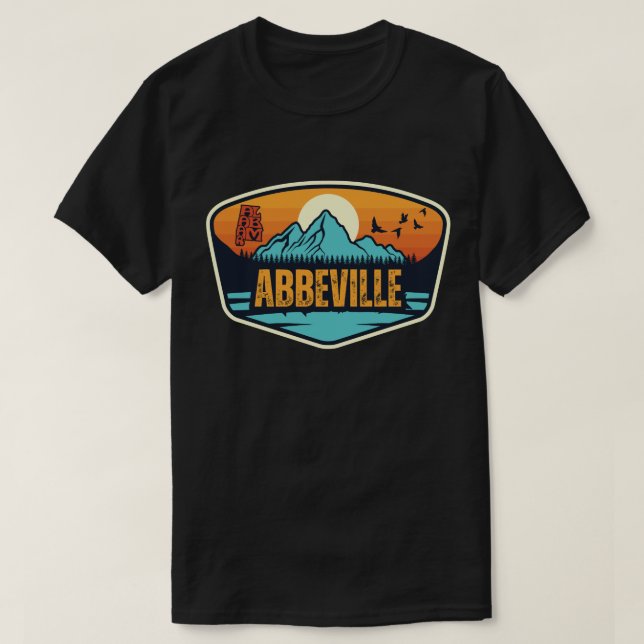 Abbeville, Alabama T-Shirt (Frente do Design)