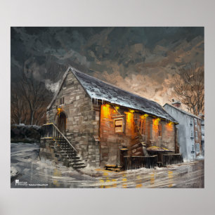 Abbey Pub, Darley Abbey, Derby - poster