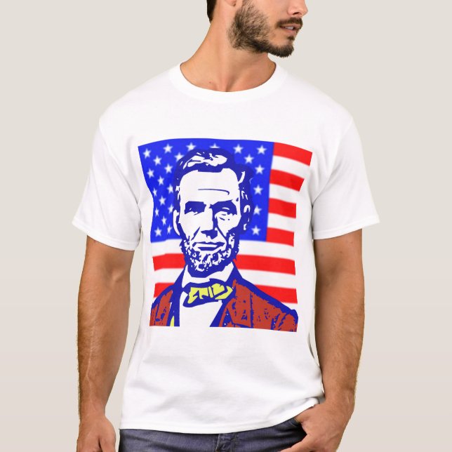 ABE LINCOLN 3 T-Shirt (Frente)