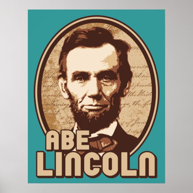 Abe Lincoln Poster (Frente)
