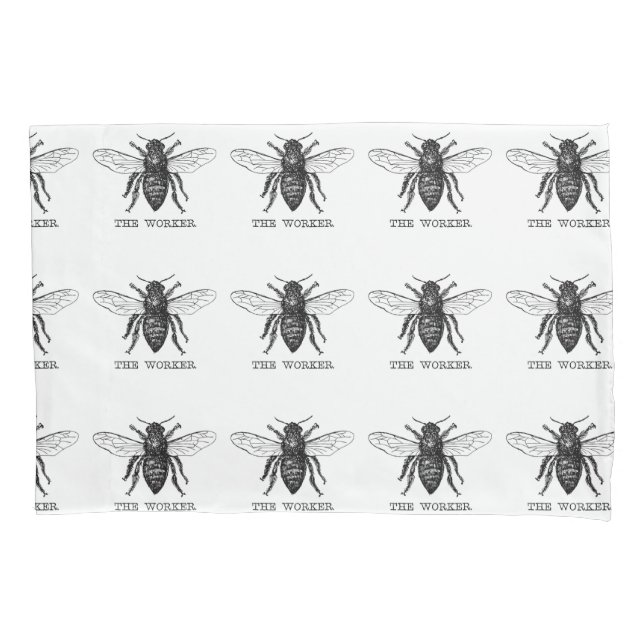 Abeja Trabalhadora Mel Abelha Preta (Frente)