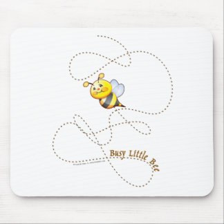 Abelha pequena ocupada Mousepad
