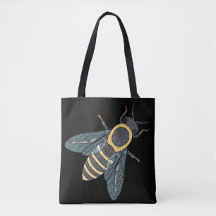 Abelha (preta única) - Tote