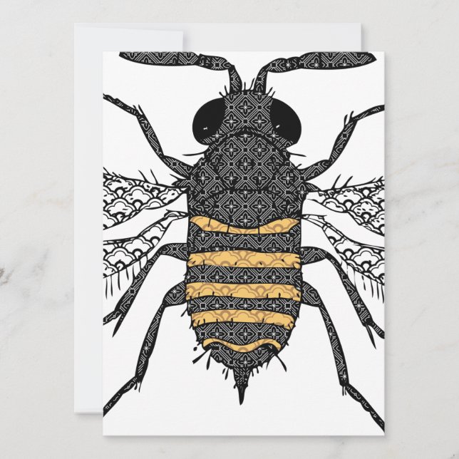 abelha vintage (Frente)